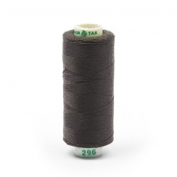 Нитки Dor Tak бытовые 40/2 полиэстер 366м цв.296 серый