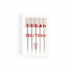 Иглы для бытовых швейных машин ORGAN универсальные №60, уп.5 игл