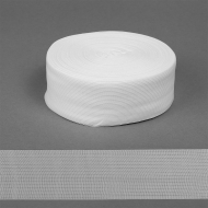 Тесьма вязаная окантовочная 50мм арт.05с2278 цв.белый уп.50м Тесьма вязаная окантовочная 50мм арт.05с2278 цв.белый уп.50м