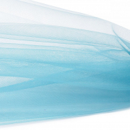 Еврофатин мягкий матовый Hayal Tulle арт.HT.S шир.300см, 100% полиэстер цв.67 уп.50м - св.голубой