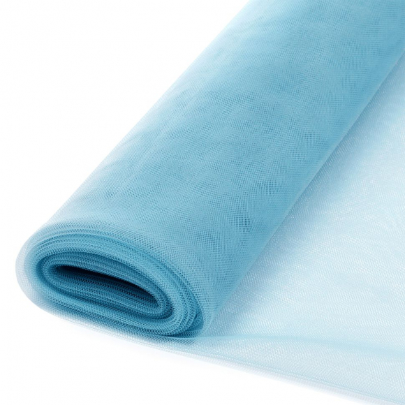 Еврофатин мягкий матовый Hayal Tulle арт.HT.S шир.300см, 100% полиэстер цв.67 уп.50м - св.голубой Еврофатин мягкий матовый Hayal Tulle арт.HT.S шир.300см, 100% полиэстер цв.67 уп.50м - св.голубой