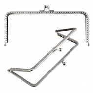 Фермуар Прямоугольник TBY.107992 190х80мм цв.никель уп.1шт Фермуар Прямоугольник TBY.107992 190х80мм цв.никель уп.1шт