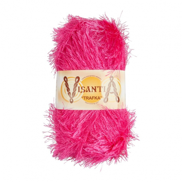 Пряжа VISANTIA TRAFKA (100% полиэстер) 5х100г/150 м цв.0021 темно-розовый