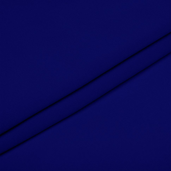 Ткань креп-шифон арт.TBY.8021-182 плот.105г/м2 100% ПЭ шир. 150см цв.182 кобальт рул.35м