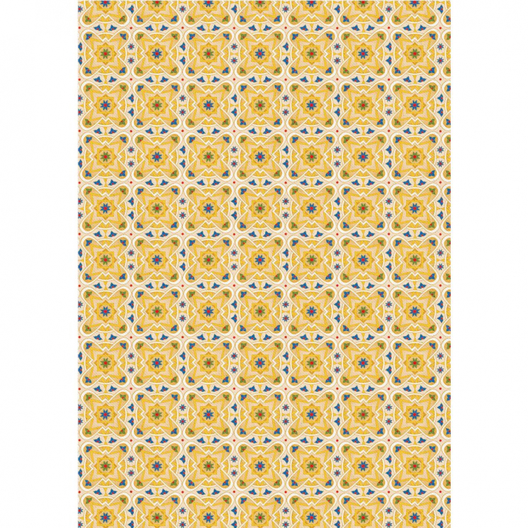 Ткань для пэчворка PEPPY Индийское Сари 146 г/м? 100% хлопок цв.ИС-07 кремовый уп.50х55 см