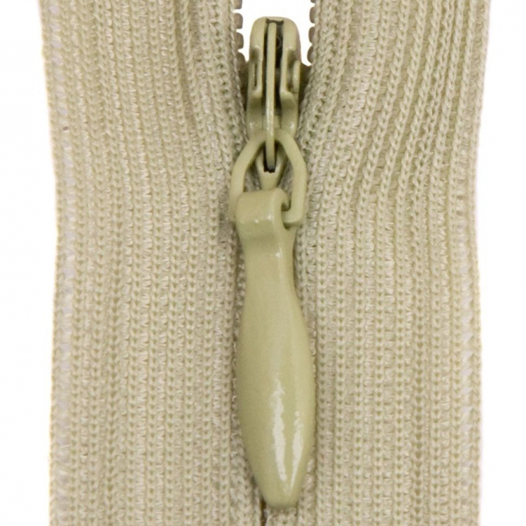 Молния потайная нераз 20см S-883 хаки светлый SBS уп.100шт