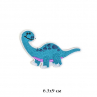 Термоаппликации арт.TBY-2142 Динозавр 6,3х9см уп.10 шт