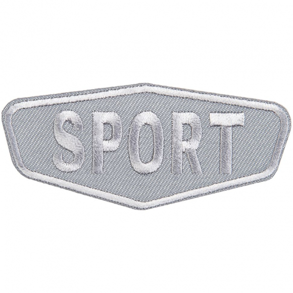 Термоаппликация "Спорт (темно - серый)"
