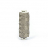 Нитки IDEAL бытовые 40/2 полиэстер 366м цв.231 серый