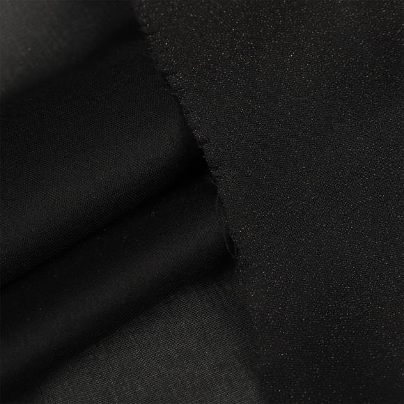 Дублерин IdealTex эластичный 25г/м? 225B черный 150см рул.100м