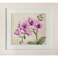 Набор для вышивания LUCA-S арт. B2227 Орхидеи 23х22,5 см