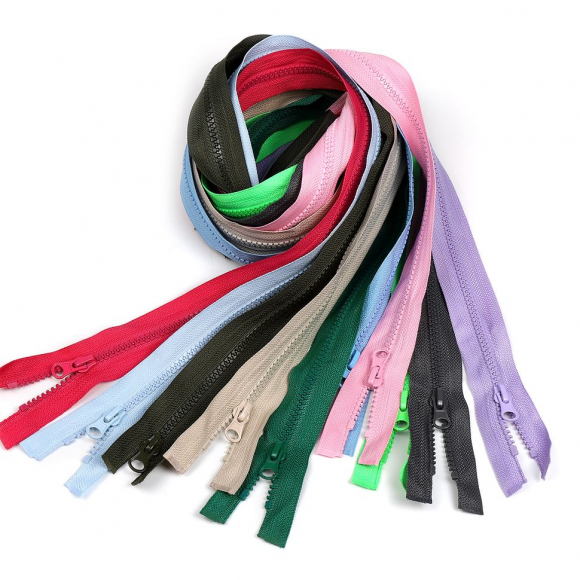 Молния MaxZipper трактор №5 1 замок усил.зв., 80см АССОРТИ №2 уп.10цв х 5шт