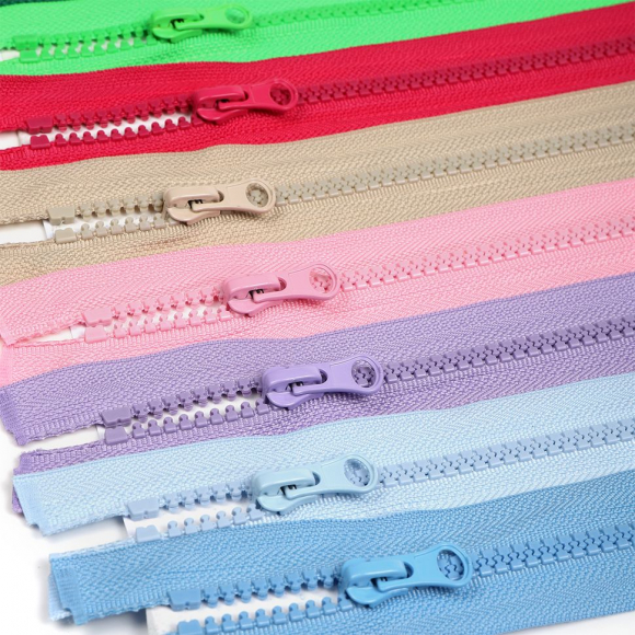 Молния MaxZipper трактор №5 1 замок усил.зв., 80см АССОРТИ №2 уп.10цв х 5шт