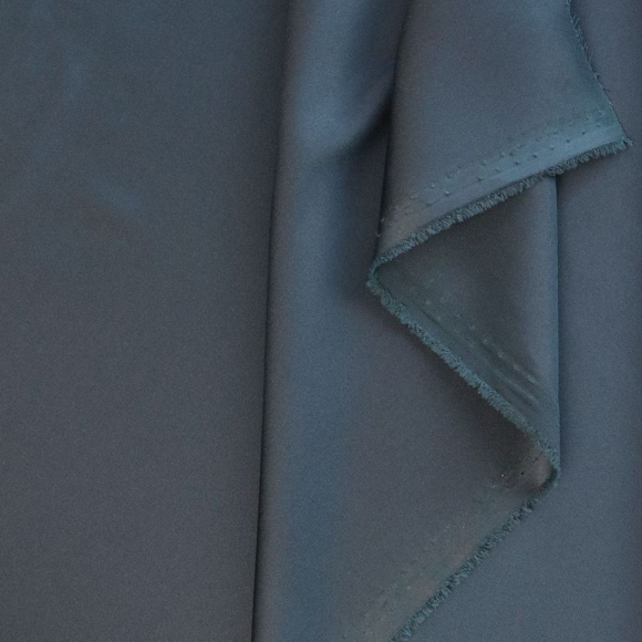 Ткань шелк Армани 90 г/м? 97% полиэстер, 3% спандекс шир.145 см арт.Р.19170.16 цв.16 графитовый уп.25м