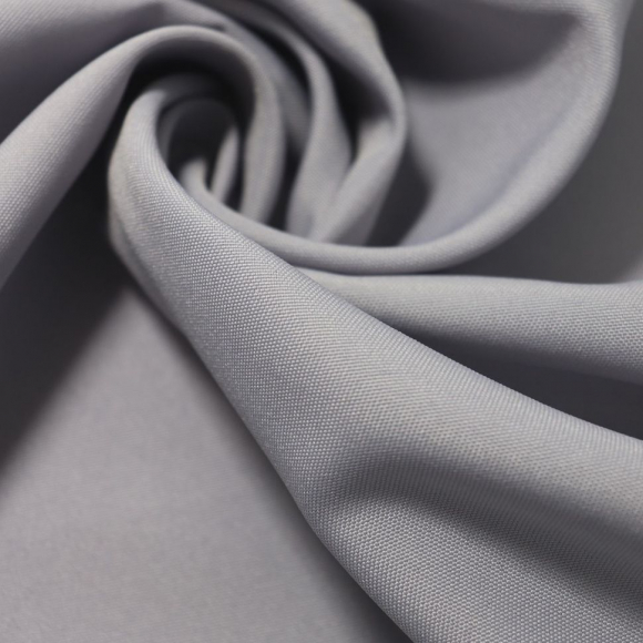 Ткань Габардин 180 г кв.м 100% полиэстер шир.148 см арт.Р.15314.09 цв.09 серый уп.25м