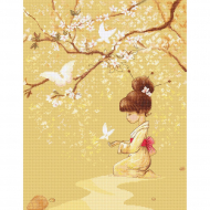 Набор для вышивания LUCA-S арт. B1145 Бабочки 32х41 см