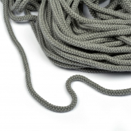 Шнур круглый полиэфир 07мм арт.1с-70 цв.серый уп.100м