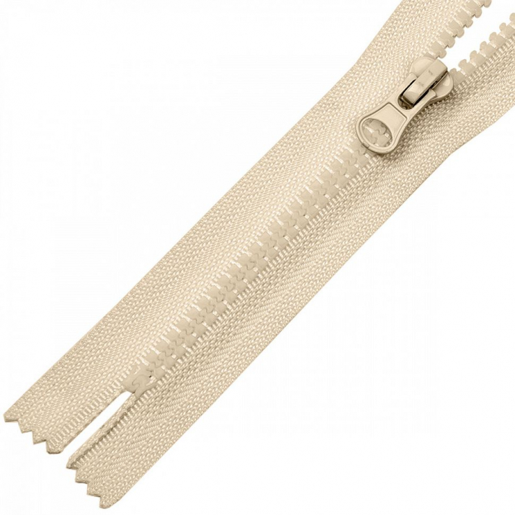 Молния MaxZipper трактор №5 1 замок усил.зв., 18см н/р, цв.F307 натуральный уп.50шт