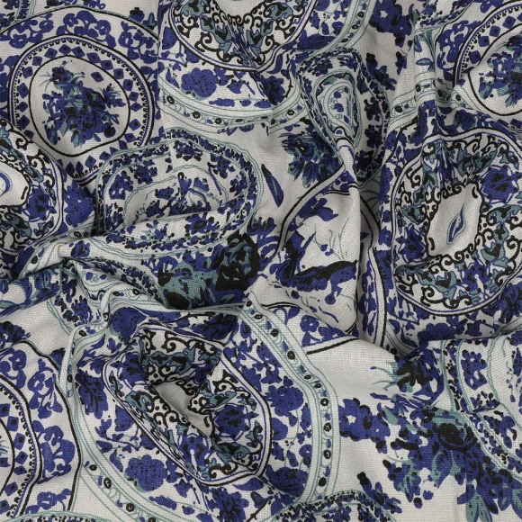 Ткань Лен, арт.TBY.DJ.61, 140г/м?, 30% лен 70% хлопок, шир.150см, уп.3м