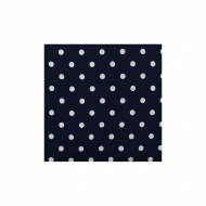 Ткань Штапель микро горошек ЭТ-04с1г 108г/м2 100% вискоза шир.147см цв.синий/белый уп.10м Ткань Штапель микро горошек ЭТ-04с1г 108г/м2 100% вискоза шир.147см цв.синий/белый уп.10м