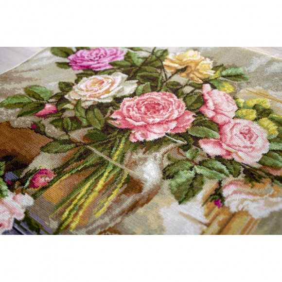 Набор для вышивания LUCA-S арт. B588 Натюрморт с голубикой 41х38 см