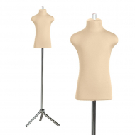 Манекен детский мальчик р.34 (68-63-76,4) цв.бежевый ГОСТ Манекен детский мальчик р.34 (68-63-76,4) цв.бежевый ГОСТ