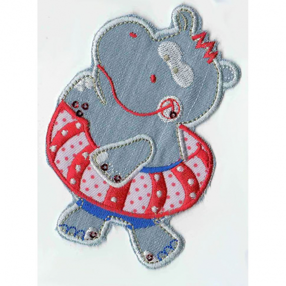 Термоаппликация HKM "Бегемотик"