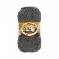 Пряжа ADELIA BABY TOY (100% нейлон) 10х50г/255м цв.05 т.серый