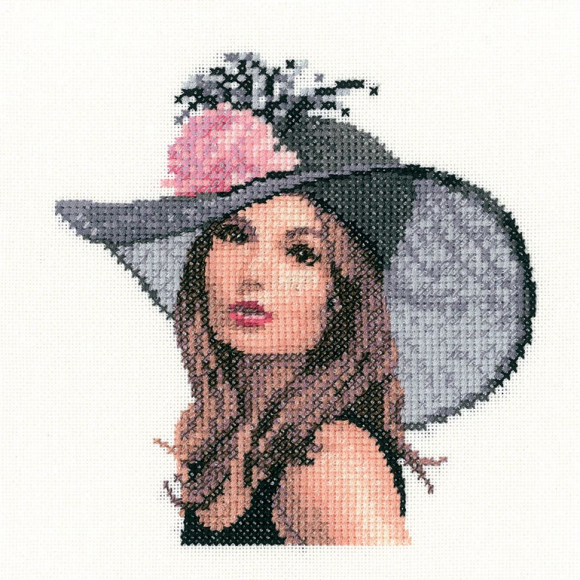 Набор для вышивания HERITAGE арт.MERA1339E Рейчел 13х13,5 см