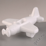 55159_Форма из пенопласта "Самолёт", 15 x 16 см