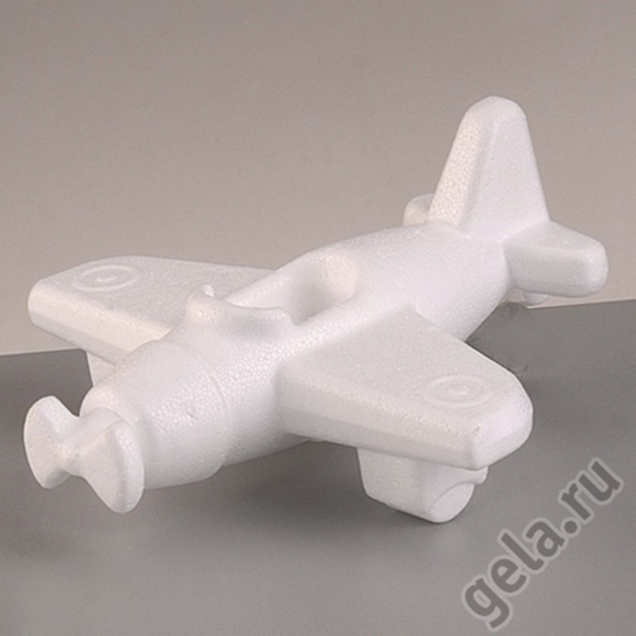 55159_Форма из пенопласта "Самолёт", 15 x 16 см 55159_Форма из пенопласта "Самолёт", 15 x 16 см