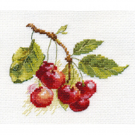 Набор для вышивания АЛИСА арт.0-140 Вишня 11х8 см Набор для вышивания АЛИСА арт.0-140 Вишня 11х8 см