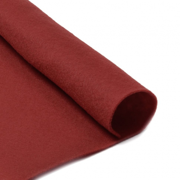 Фетр в рулоне жесткий Magic 4 Hobby 1мм 100см арт.FLT-H2 уп.10м цв.607 т.красный