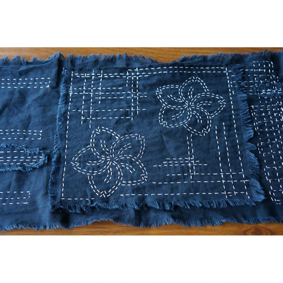 124924_Шаблон для вышивки сашико "цветок сакуры"