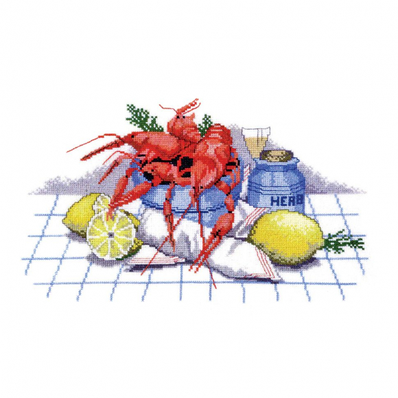 Набор для вышивания EVA ROSENSTAND арт.14-079 Раки 30х40 см