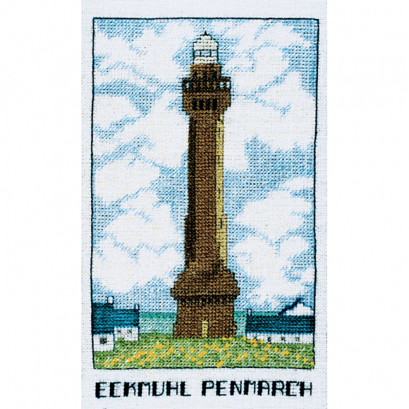 Набор для вышивания Le Bonheur des Dames арт.1987 Phare Eckmuhl Penmarc'H (Маяк Экмюль Пенмарк) 10,5х17,5 см