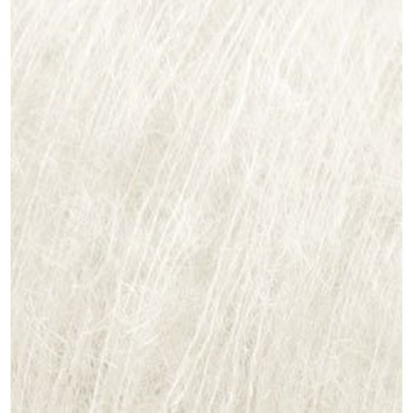 Пряжа для вязания Ализе Kid Royal (62% кид мохер, 38% полиамид) 5х50г/500м цв.062 кремовый