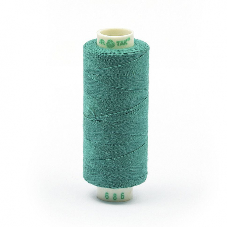 Нитки Dor Tak бытовые 40/2 полиэстер 366м цв.686 бирюзовый
