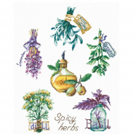 Набор для вышивания СДЕЛАЙ СВОИМИ РУКАМИ арт.П-46 Пряные травы 24,5х30 см