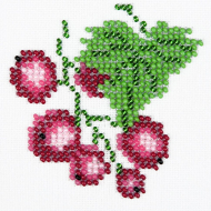 Набор для вышивания бисером LOUISE арт. L450 Смородина 11х11