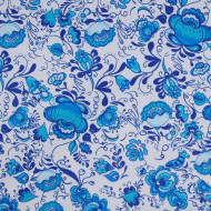 Ткань Габардин 140 г/м? 100% полиэстер шир.155 см арт.T.4000.03 цв.белый рул.25м