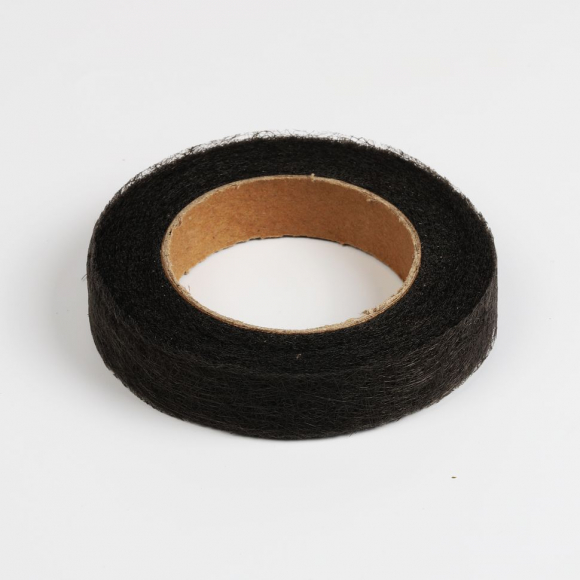 Паутинка Idealtex 15мм цв.черный 23 г/м? рул.25м