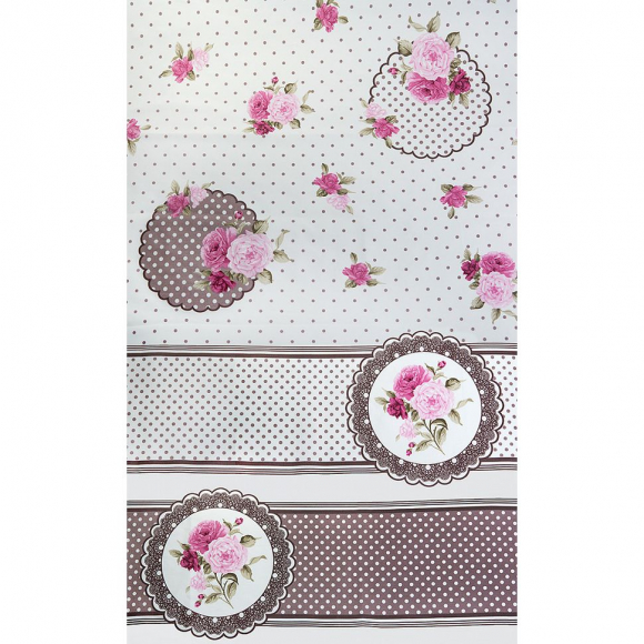 Ткань ранфорс Розовые мечты, арт.WH 10791-v05, 130г/м?,100% хлопок, шир.240см, цв.розовый, уп.3м