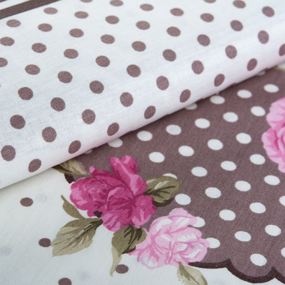 Ткань ранфорс Розовые мечты, арт.WH 10791-v05, 130г/м?,100% хлопок, шир.240см, цв.розовый, уп.3м