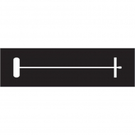 Биркодержатели 45мм цв. прозрачный (уп.? 5000шт)