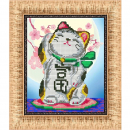 Набор для вышивания бисером СЛАВЯНОЧКА арт. НК-4004 Богатство в доме 20х25 см