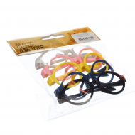 Очки без стекла арт.КЛ.26133 ассорти 7см круглые пластик