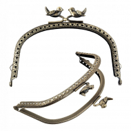 Фермуар Птички TBY.107993 120х70мм цв.бронза уп.1шт Фермуар Птички TBY.107993 120х70мм цв.бронза уп.1шт