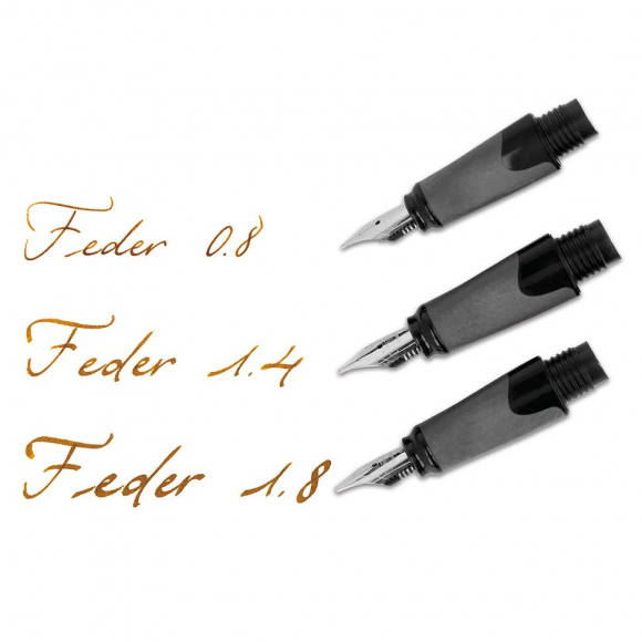 Набор для каллиграфии "Air Best Writer", 6 предметов, корпус ручки белый/серый с розовым золотом