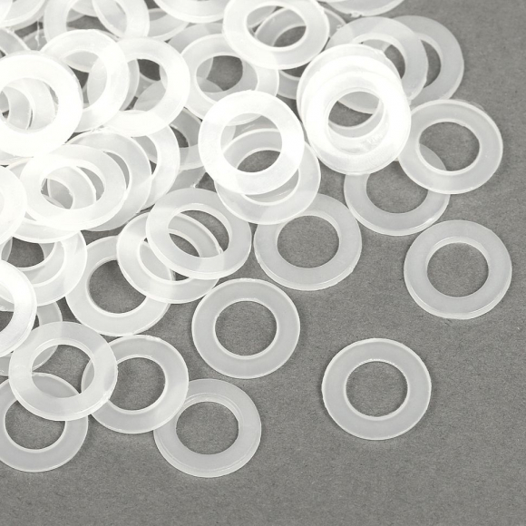 Уплотнитель для люверсов №4 (пластик) уп. 5000шт Уплотнитель для люверсов №4 (пластик) уп. 5000шт